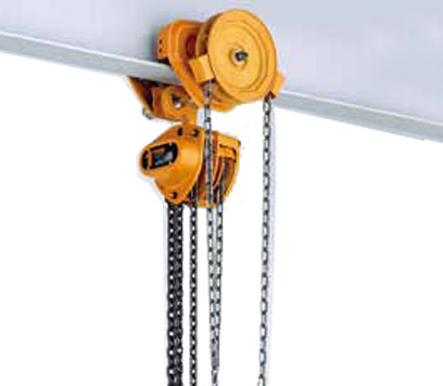 手拉葫蘆與單軌小車搭配使用實現(xiàn)短距離重物吊運(yùn)